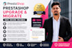 do prestashop 9 upgrade and migrate