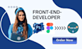 create responsive PSD to HTML,figma to HTML
