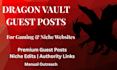provide premium guest posts for gaming and niche websites