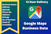 be your google map scraper with emails, b2b lead generation and data scraper