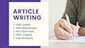 write high quality articles and blog posts