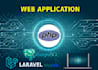 develop a professional web app using laravel and bootstrap