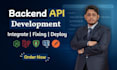 develop custom node js backend apis for web or mobile apps as developer