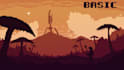 create fantasy and scifi inspired pixel art landscapes