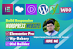 build a perfect wordpress website in elementor and wpbakery