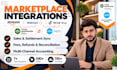 integrate and sync amazon, walmart, tiktok with quickbooks, xero and zohobooks