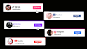 create follow notification button pop up twitch tiktok