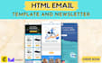 design beautiful and awesome HTML email templates and newsletters