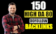 do foundational white hat SEO backlinks link building manually