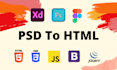 convert PSD to HTML