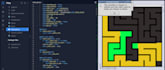 teach you coding in both python and javascript