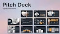 do pitch deck design professional power point presentation