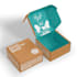 do box design, subscription mailer box design and 3d mockup