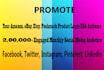 promote your amazon, ebay, etsy, poshmark product large USA audience