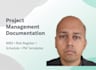 prepare wbs, risk register, schedule, and pm templates