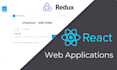 design and develop high quality react web applications