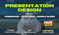 design and redesign modern powerpoint presentation and pitch deck