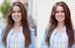 remove background 200 photos crop resize