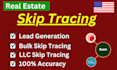 do  accurate  skip tracing in bulk for real estate