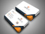 design a modern minimalist business card with print ready files