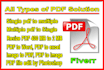 convert PDF to excel, scan pages to excel, google sheet