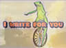 write comedy sketches, dramatic scenes, etc
