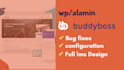 create elearning lms website with buddyboss theme, learndash