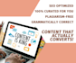 providing high quality copywriting service for your website