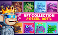 create pixel art nft collection