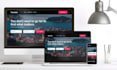build a web page in a simple way with HTML and CSS