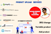 upload, product listing, add products to woocommerce shopify store