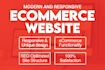 create responsive business website and ecommerce website