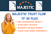 increase majestic trust flow, increase tf cf upto 30 plus