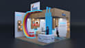 design your 3d exhibition booth, stall, kiosk, stand