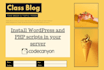 install and setup any codecanyon PHP script, wordpress themes