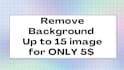 do 150 photos background removal