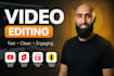 do professional youtube video editing