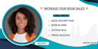 write a perfect book blurb, book description, or author bio