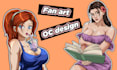 do fan art, ocd, pixel, anime illustration in 24 hours