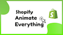add animations to your shopify store