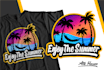 do custom typography t shirt design and logo for music and more