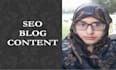 write SEO blog posts and articles as your content writer