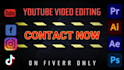 do professional video editing and youtube video editing