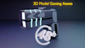 make 3d model gaming assets in blender