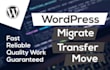 migrate, clone wordpress website with responsive quickly