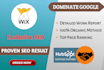 do wix on page SEO to boost traffic and sales