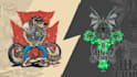 do custom design hot rod or motorcycle for tshirt, poster, and etc