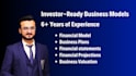 do expert financial projections, business plans, forecast