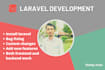 develop, fix bugs and do anything related to laravel PHP
