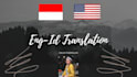 manually translate indonesian to english and english to indonesian